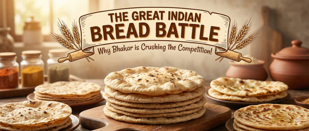 The Great Indian Bread Battle: Why Bhakar is Crushing the Competition ...